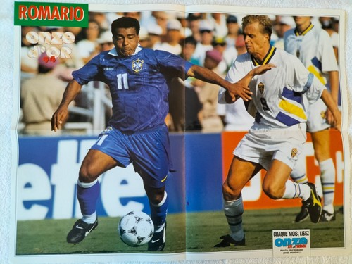 Poster romario bresil onze - romario, /