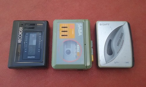 Lot baladeurs cassettes - lot, 3