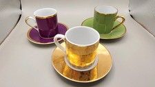 Lot 3 tasses à café expresso