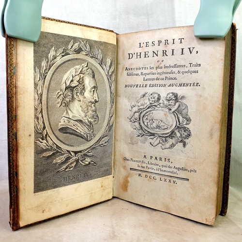 Livre ancien 1775 esprit - livre,