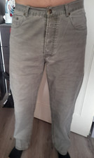 Pantalon kaki à micro rayures homme T42 / L