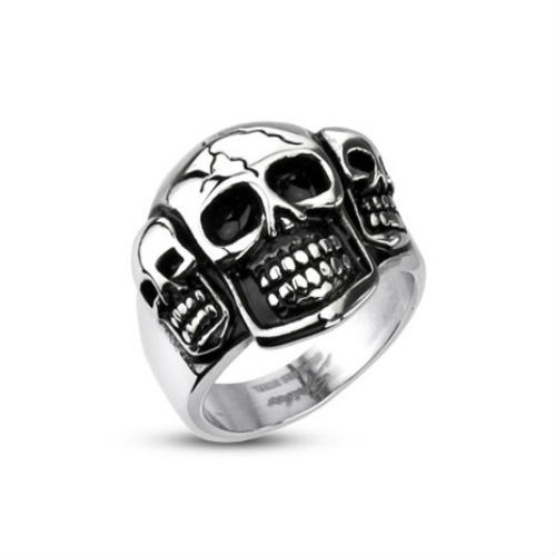 Bague chevaliere homme - bague, acier