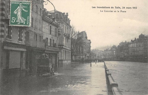Cpa les inondations - inondations, de