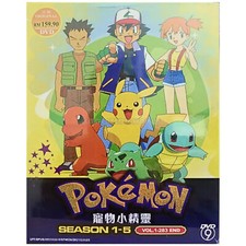 POKEMON SEASON 1-5 VOL.1-283