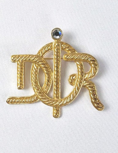 Broche épingle plaquée - , or