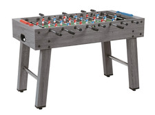 Charlsten Baby-Foot Table de ping-pong Soccer Gris - sport