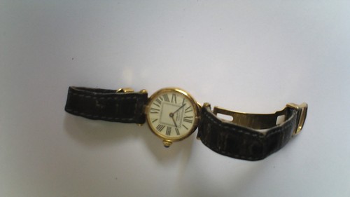 Montre cartier femme - cartier, vermeil