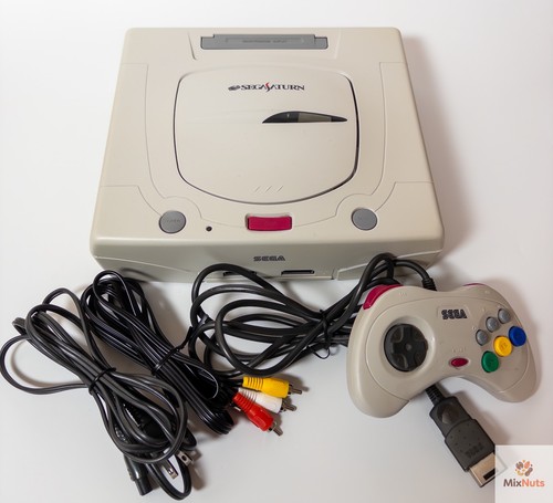 Console sega saturn blanche - saturn,