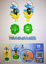 EN403 Schtroumpf Jogging +Variante +2 bpz Kinder surprise 2018 les Dans Cité '