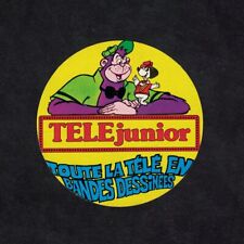 Autocollant / Sticker vintage Télé Junior