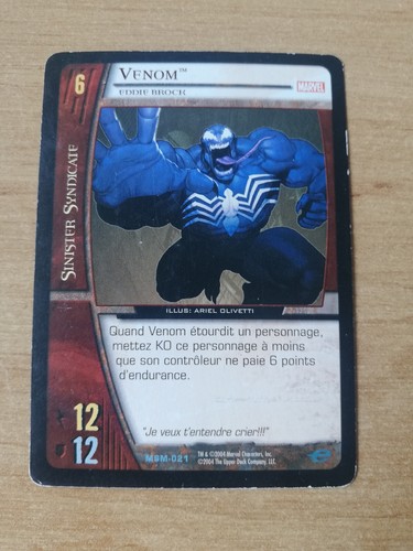 Card marvel system 2004 - vs,