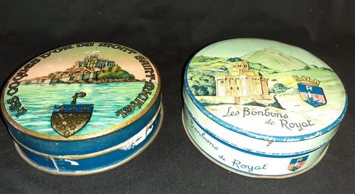Ancienne boite tôle - , en