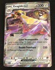 Carte Pokémon Exagide ex