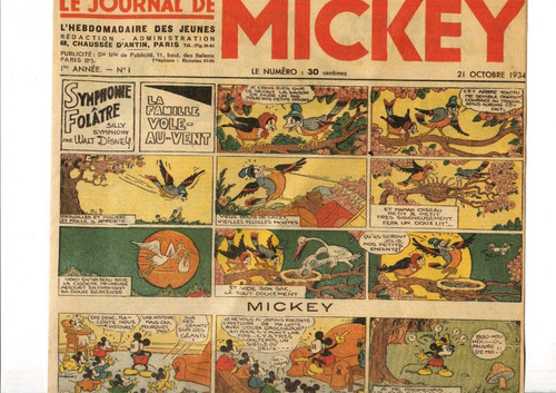 Journal mickey 1 du - n°,