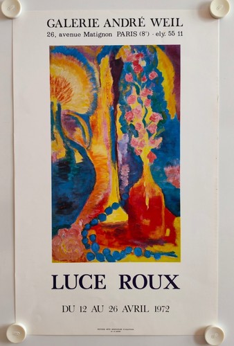 Affiche luce roux - affiche,