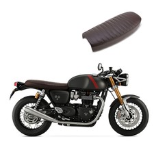 Selle Café-Racer pour BMW R 100 GS / PD SL5 Flat marron foncé