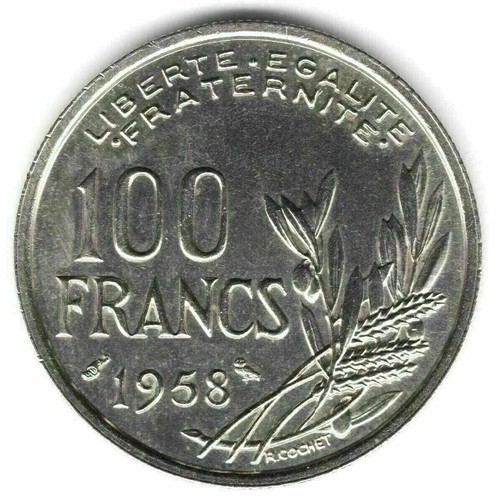 100 francs cochet - francs,