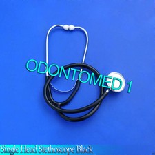 Stethoscope Single Head Black