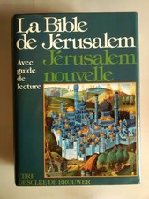 La bible de Jerusalem avec