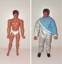 BIG JIM MATTEL #9932 8214 GRIP HANDS VINTAGE 1978 BE GC SPACE AVENTURE SERIES
