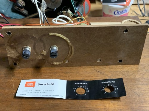 Jbl l36 speaker crossover - speaker,
