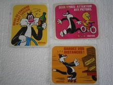 LOT DE 3 ANCIENNES VIGNETTES