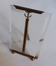 Petit Cadre Ancien ~ Métal Doré