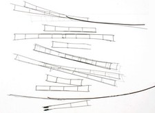 JV HO LOT DE CHUTE CABLE CATENAIRE 25 Kv POUR PORTIQUE SOUPLE TRAIN ELECTRIQUE