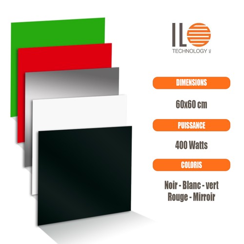 Radiateur électrique plat