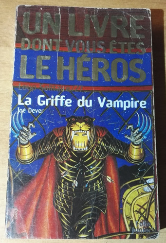 Griffe vampire livre - la,