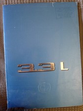 CATALOGUE  BMW 3.3L POCHETTE .