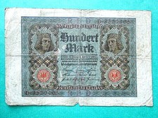 ancien BILLET ALLEMAND de 100