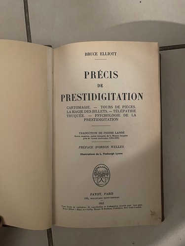 Elliott precis de - elliott,