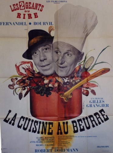 Cuisine beurre affiche - "la, au