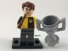 Lego 71022 Minifig Figurine Série Harry Potter - Cedric Diggory socle fiche bag