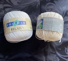 2 PELOTES DE COTON RELAIS 5  (