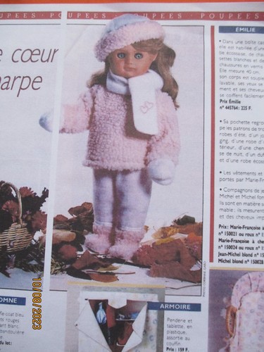 Patron poupée novembre 1987 - novembre,