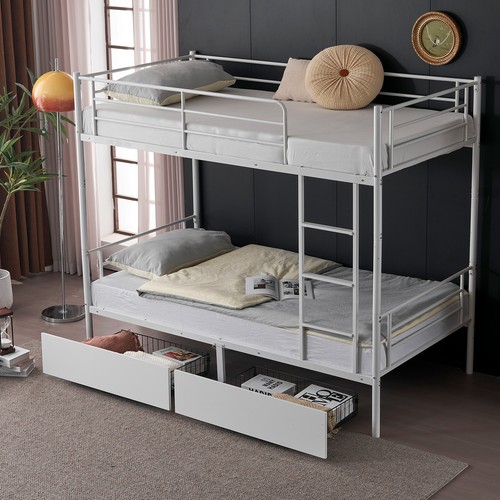 Metal bunk beds twin over - over,
