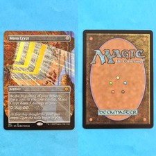 Carte Magic Mtg / Mana Crypt - Crypte De Mana/ Double Masters: Extras / EN / NM