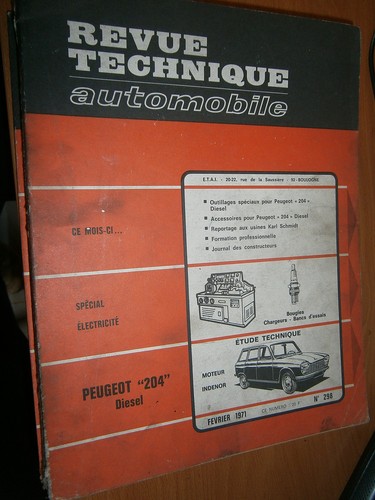 Peugeot 204 diesel moteur - peugeot,