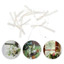  Rideau de perles en forme de nœud : séparateur de pièce décoratif à pompons