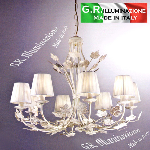 Lustre classique ivoire - , or