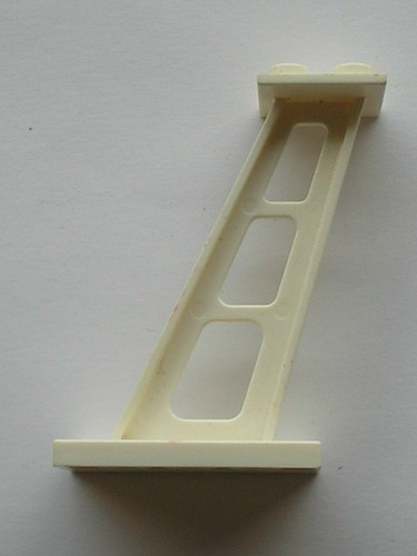 Lego white support 2x4x5 - white,