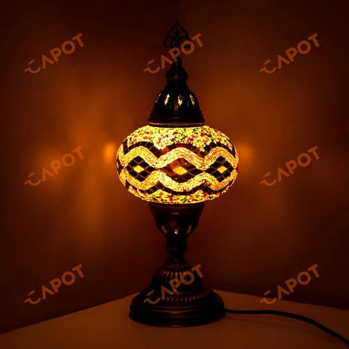 Lampe bureau mosaïque - de,