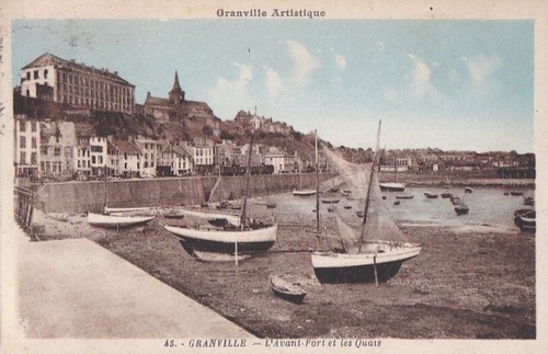 Cpa granville artistique - cpa,