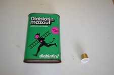 Ancien bidon MAZOUT  DIABLOTIN, Déco Atelier, Loft, Vintage.