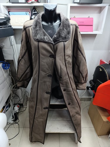 Manteau mouton shearling - en,