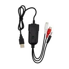 Convertisseur de cassettes en MP3 Adaptateur de carte de capture audio vidéo