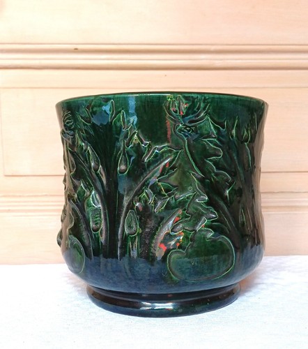 Ancien cache pot céramique - ancien,