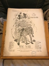 Mac Nab Un bal à l'Hotel de ville partition chant piano éditions Heugel